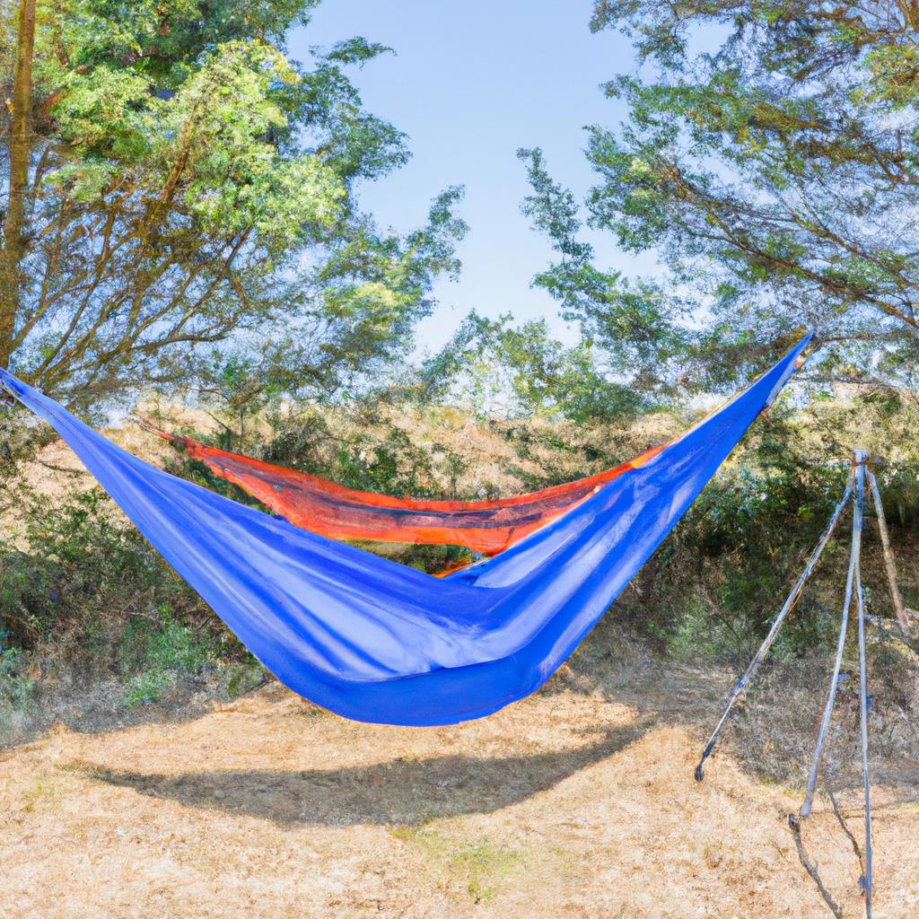 tenting, camping, hammock, cozy, outdoor
