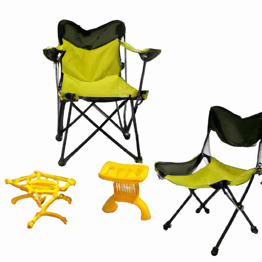 Portable, Camping, Stools, Tenting, Sites