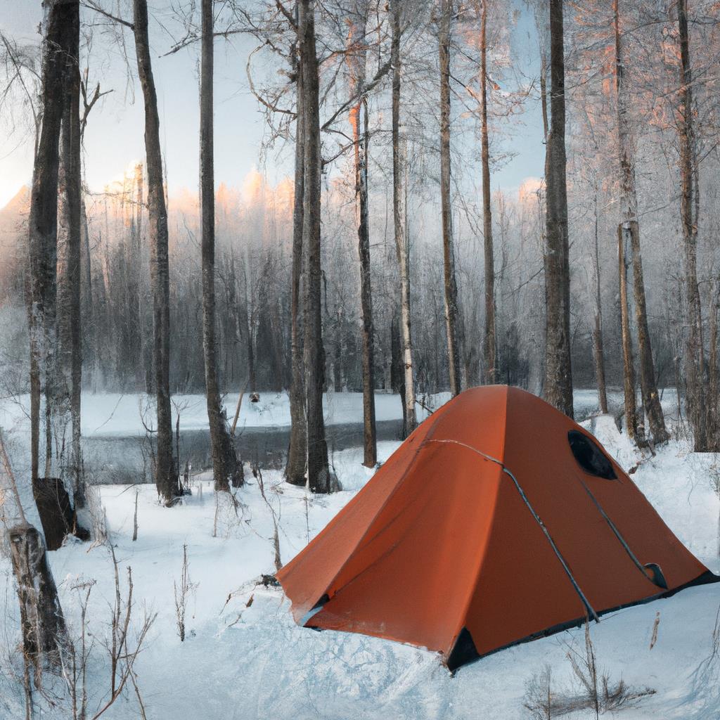 __              (  '' '' )           (      )            | | | |           (__|__)        tenting and camping site with cozy campfire, trees, and a clear sky full of stars. Perfect place to relax and connect with nature.