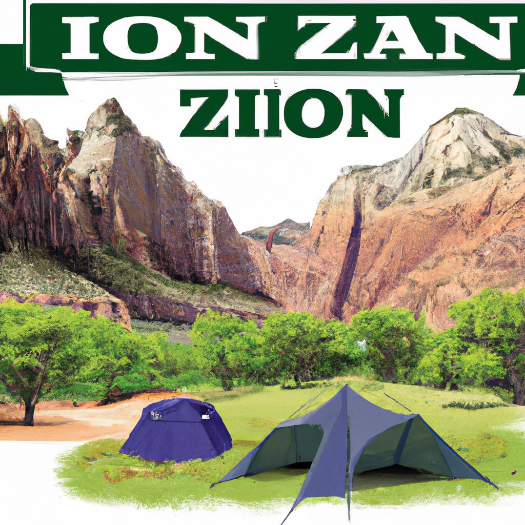 Zion National Park, Camping, Tenting, Outdoor Recreation, National Parks