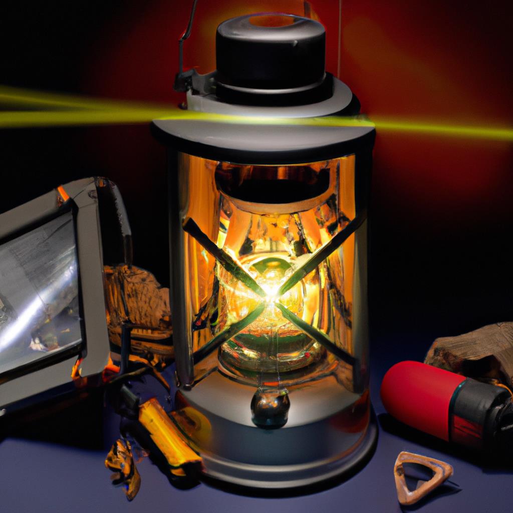lanterns, flashlights, camping, illumination, outdoor