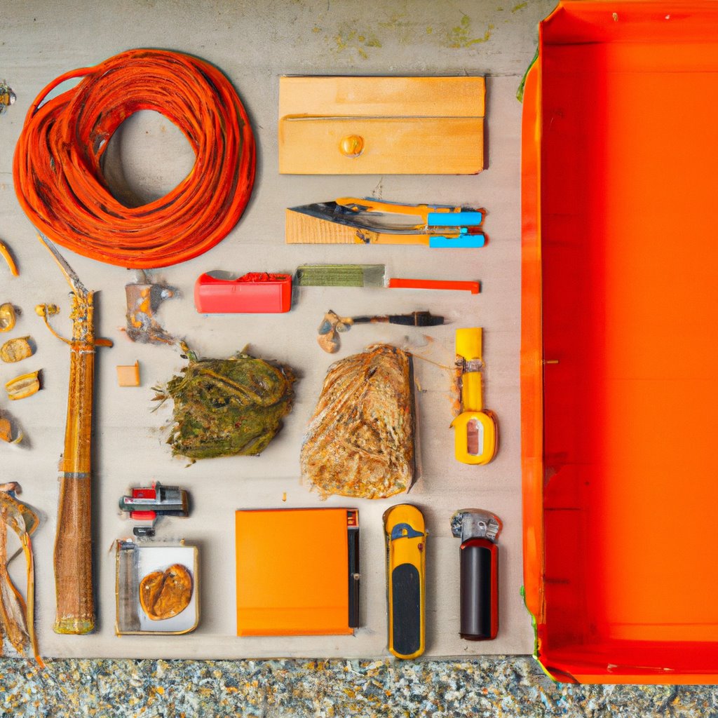 1. Camping tools2. Survival gear3. Outdoor essentials4. Camping equipment5. Wilderness preparedness