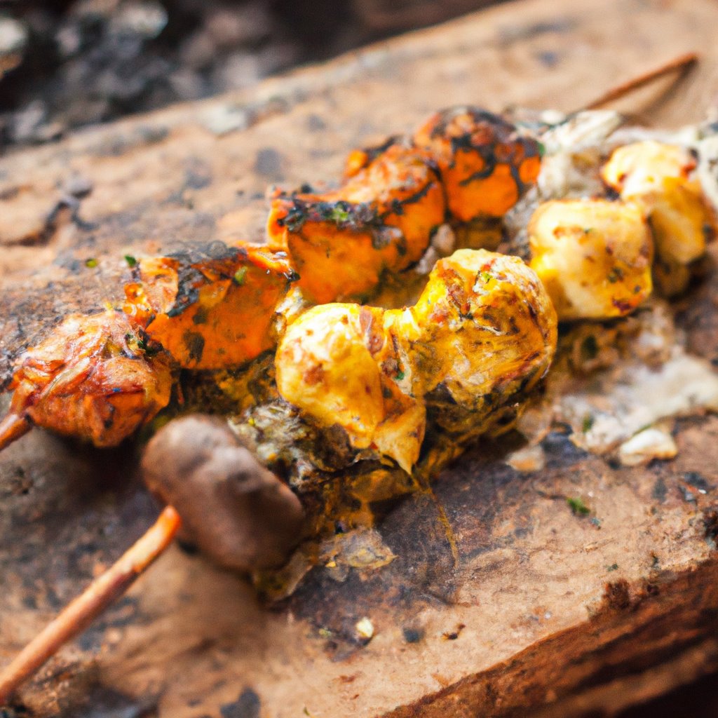 outdoor cooking, camping recipes, grilling, skewer recipes, campfire meals
