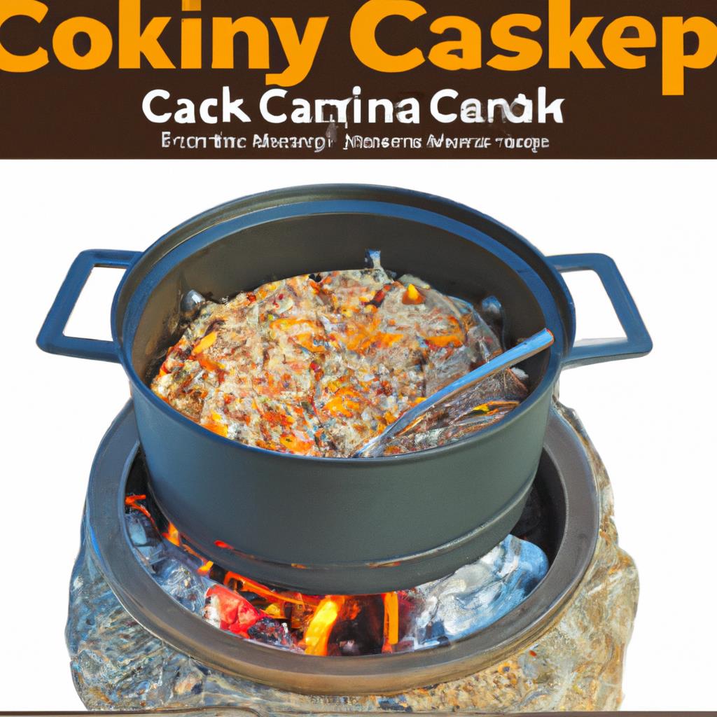 Campsite, Cooking, Dutch Oven, Outdoor, Dining
