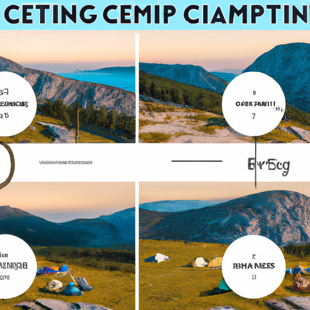 mountains, tenting, camping, site selection, outdoors