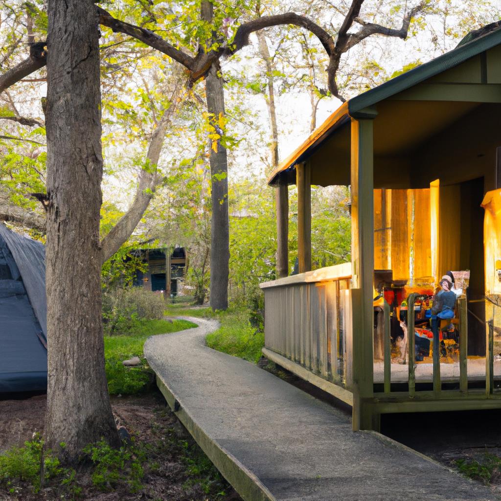 cabin, camping, woods, cozy, rental