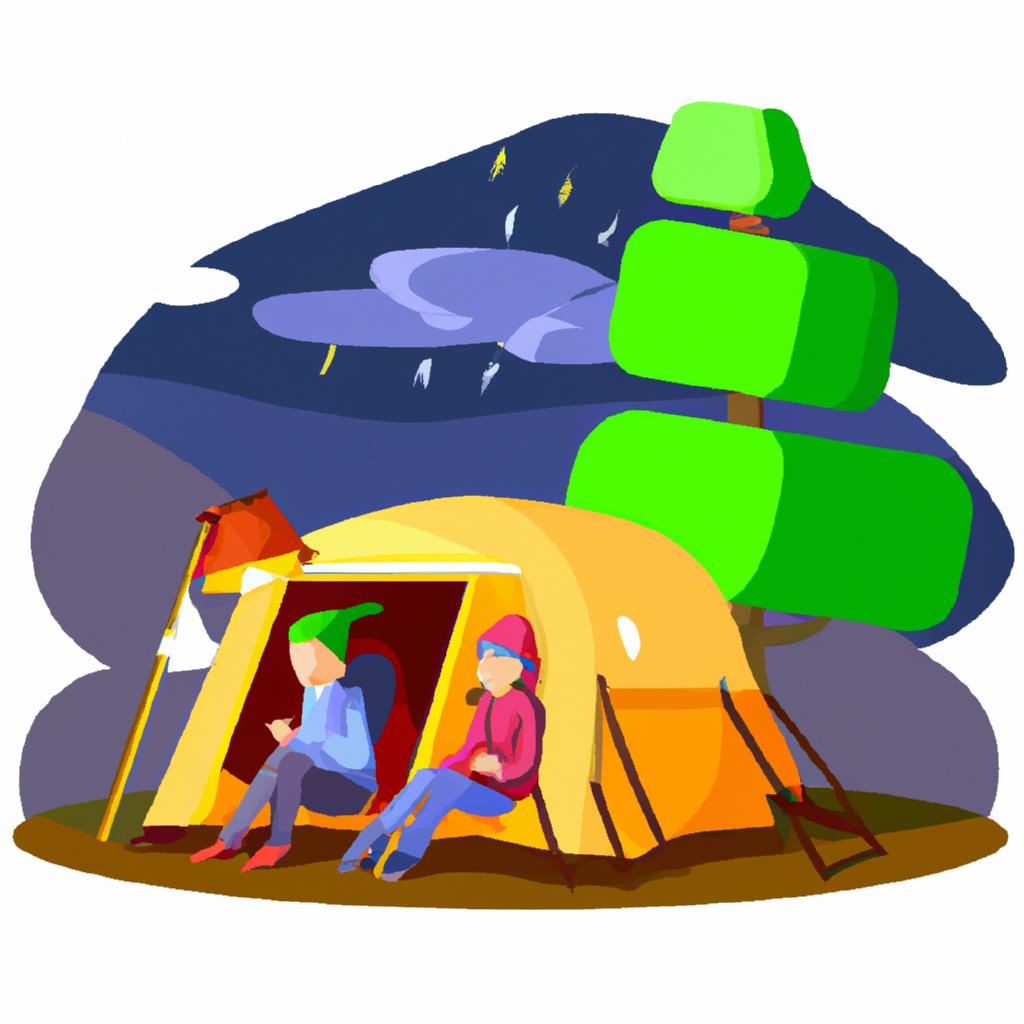 outdoor, camping, tenting, group, memories