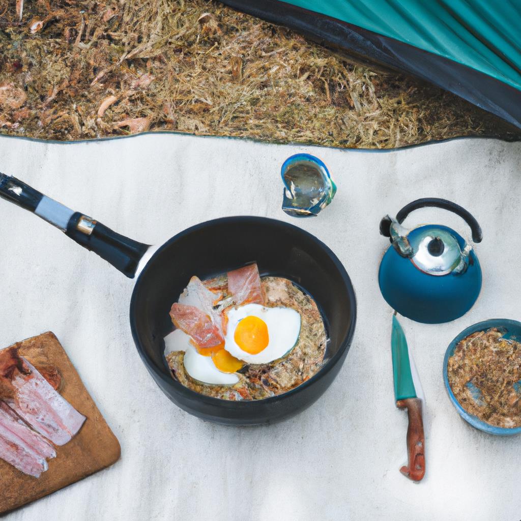 Camping, Breakfast, Tenting, Adventure, Quick
