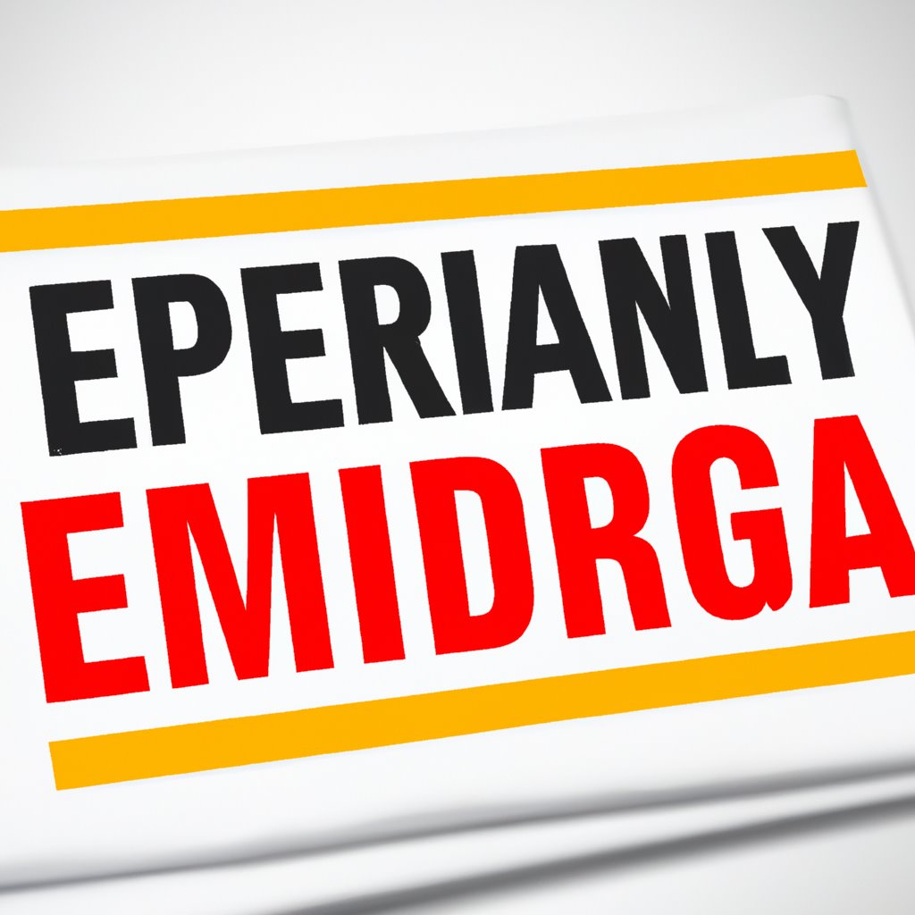 1. Disaster preparedness 2. Emergency response 3. Emergency supplies 4. Emergency planning 5. Emergency management