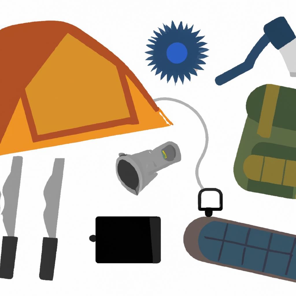 rectangular tent, camping gear, tenting site, outdoor equipment, camping essentials
