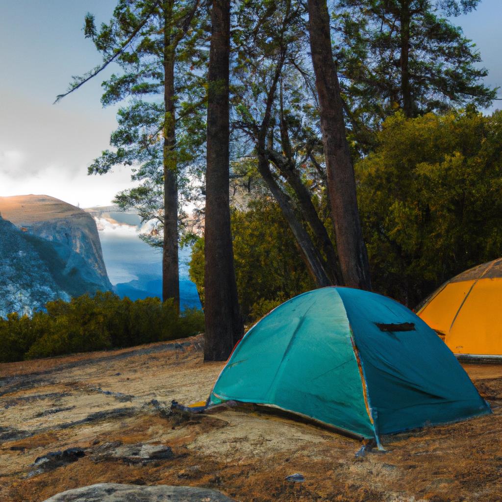 nature, camping, Yosemite National Park, tenting, outdoor experience