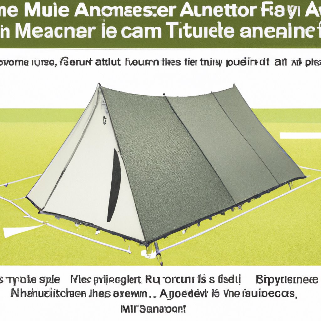 camping, tent size, campsite, outdoor, measurement