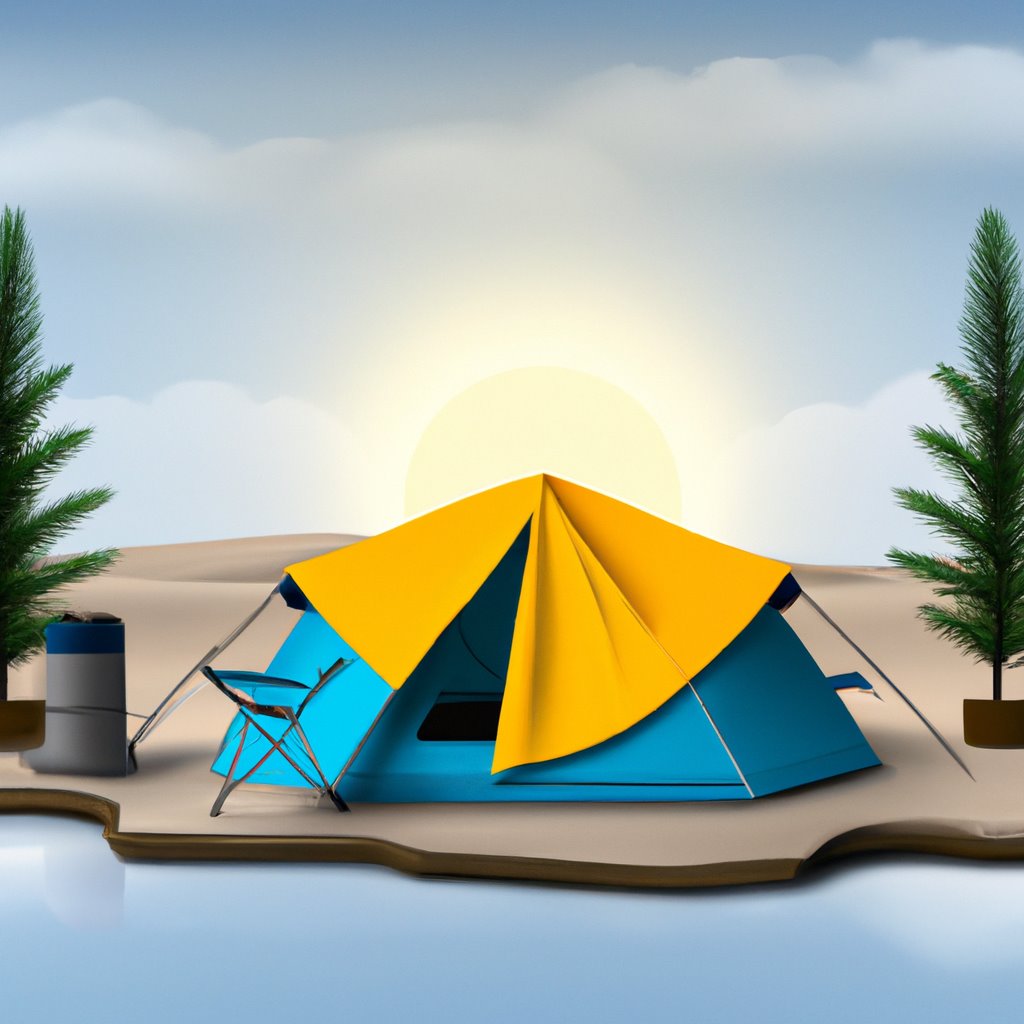 beachfront, camping, trip, tenting, sites
