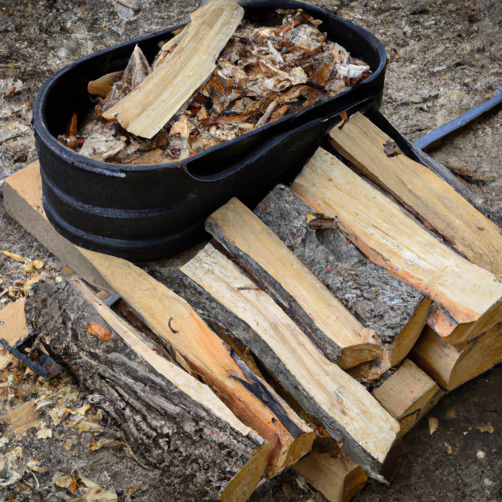 firewood, camping, tenting, storage, seasoning