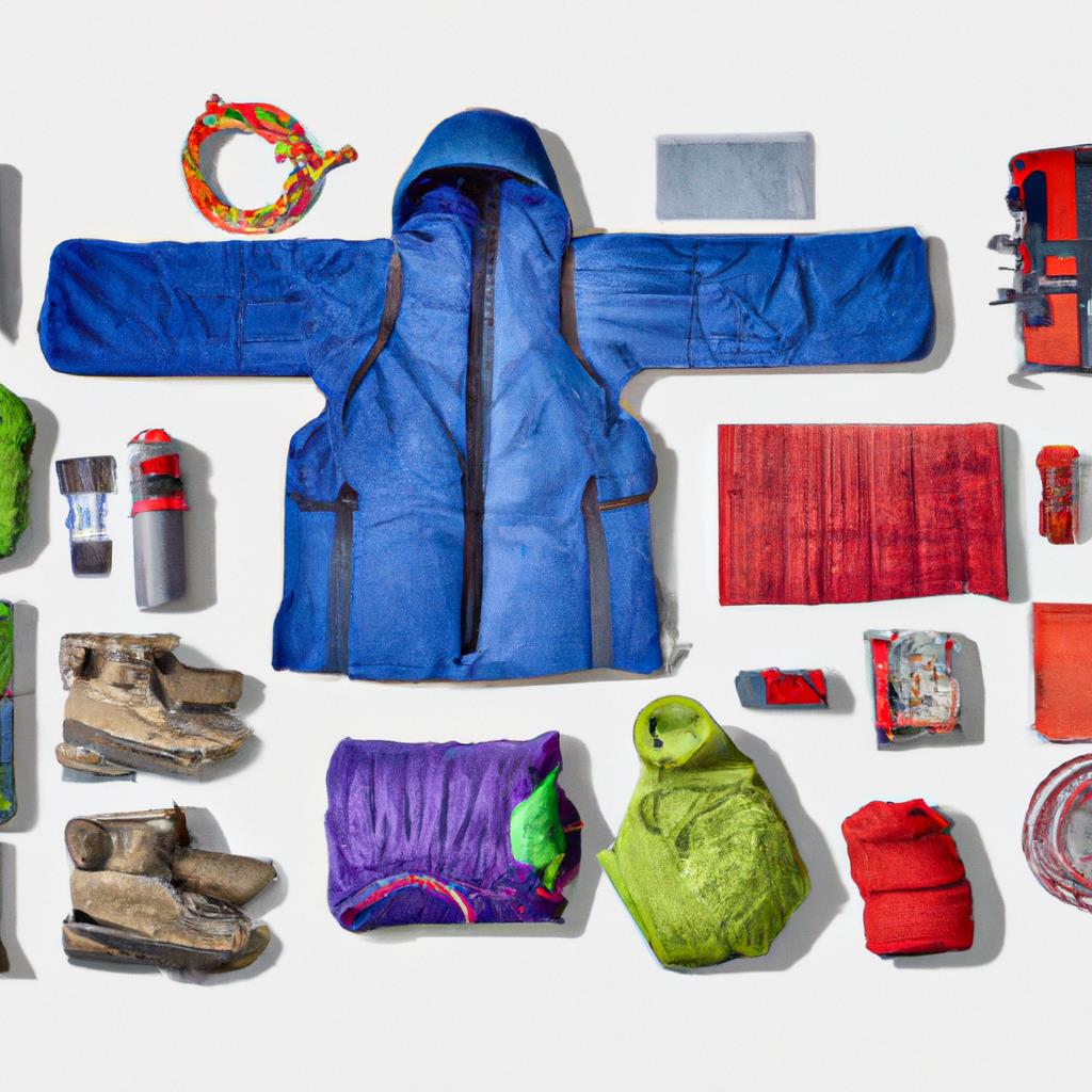tenting, packing, lightweight, clothing, accessories