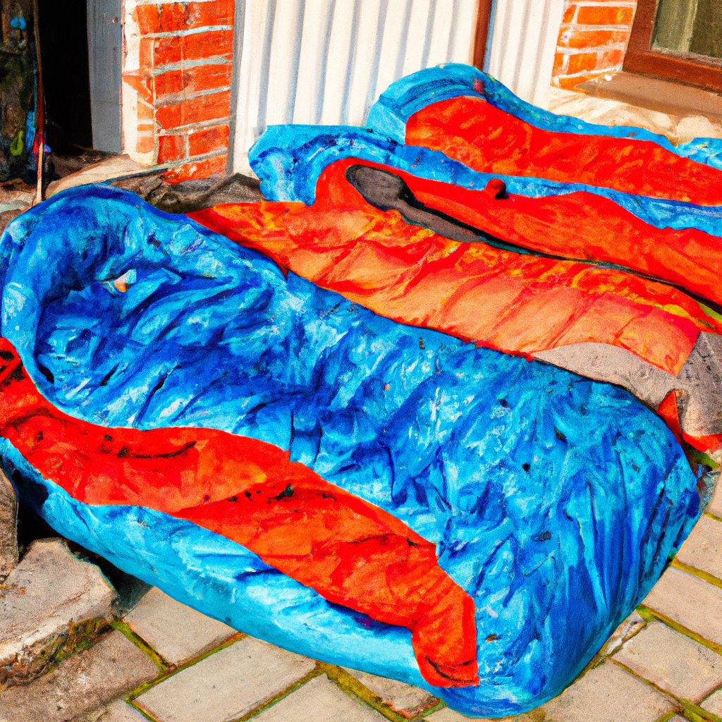 camping, sleeping bags, comfort, rest, outdoor