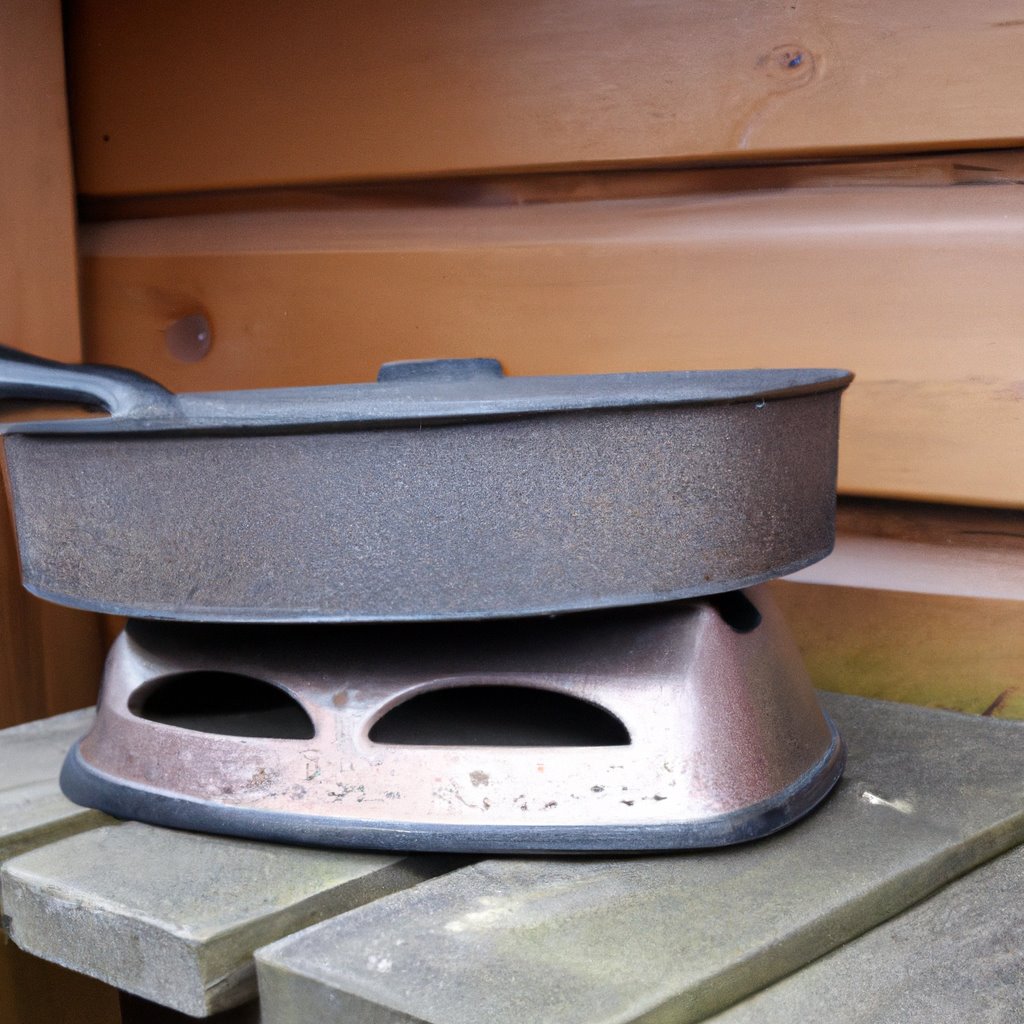 camping, cast iron, cooking, outdoors, campsite