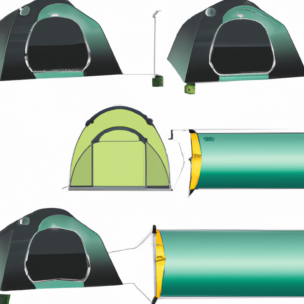 Inflatable Tents, Easy Setup, Camping Gear, Outdoor Equipment, Portable Shelters