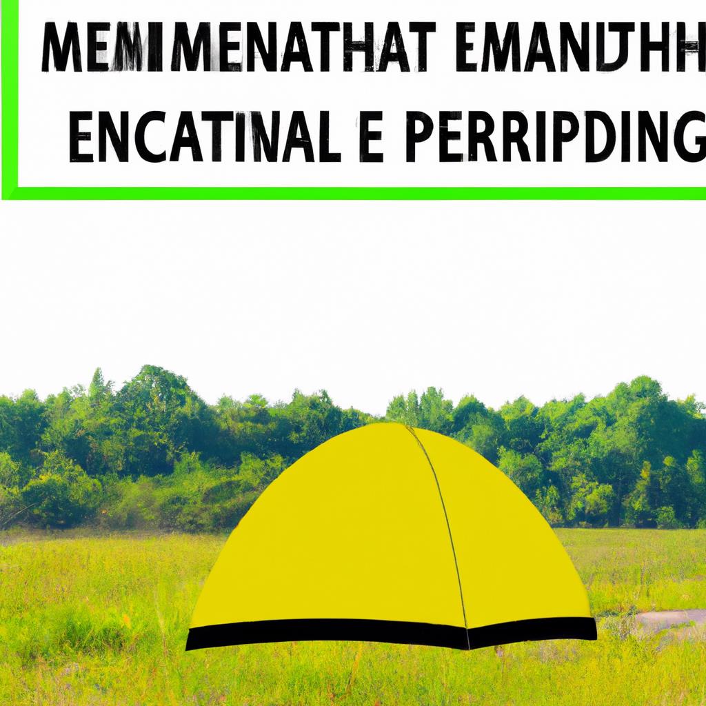 camping,environmental impact,synthetic materials,pollution,waste