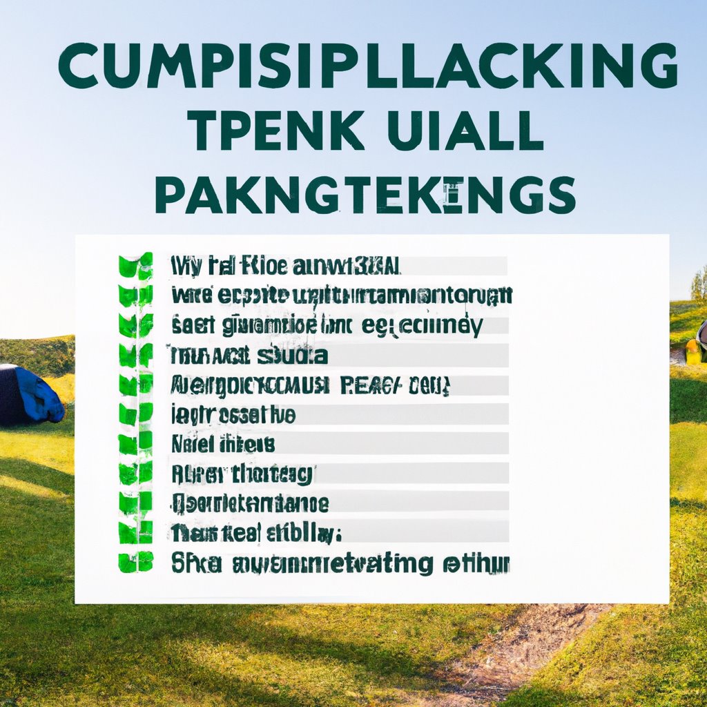 group camping, tenting site, packing list, camping essentials, outdoor adventure