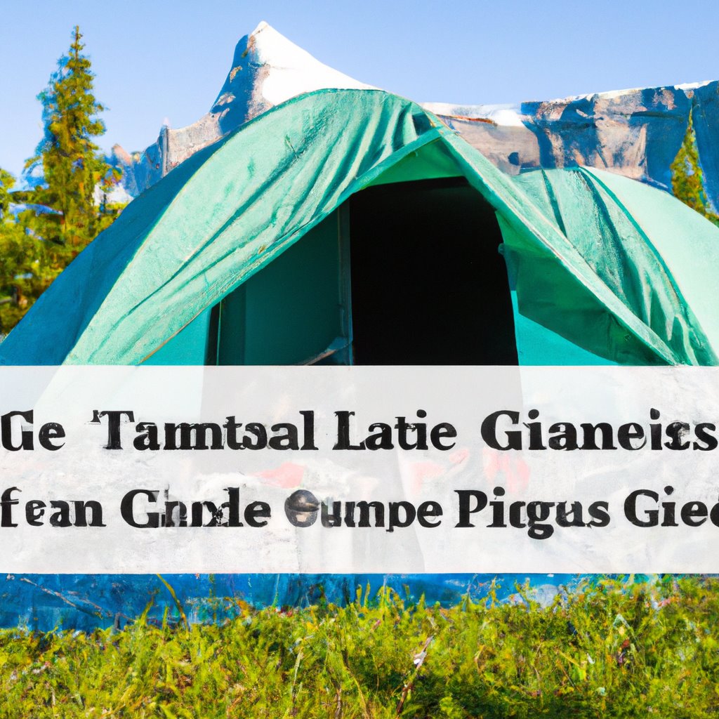 Glacier National Park, Camping, Tenting, Outdoor, Adventure