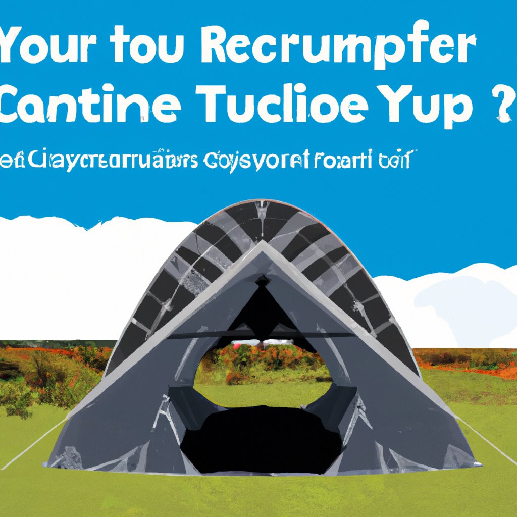 camping, tunnel tent, campsite, outdoor, adventure