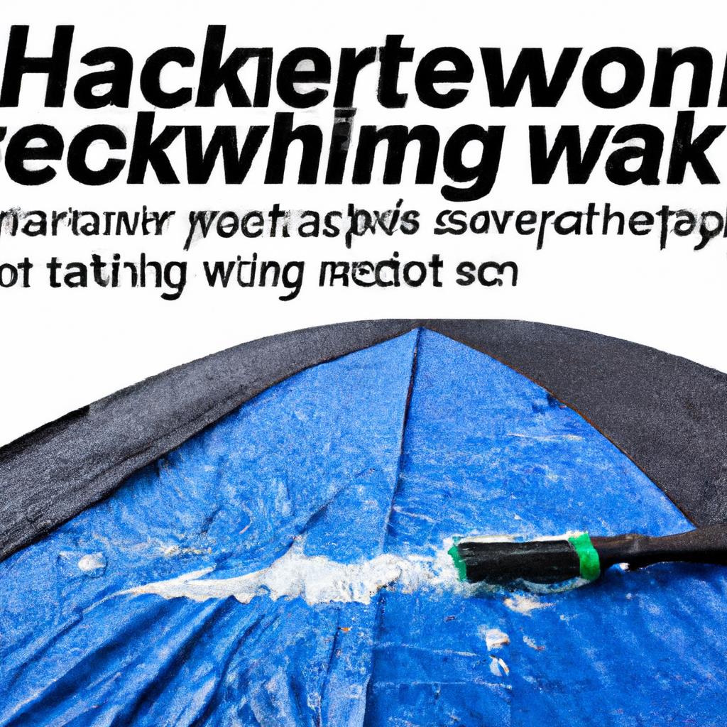 waterproofing,camping,rainy,environment,hacks